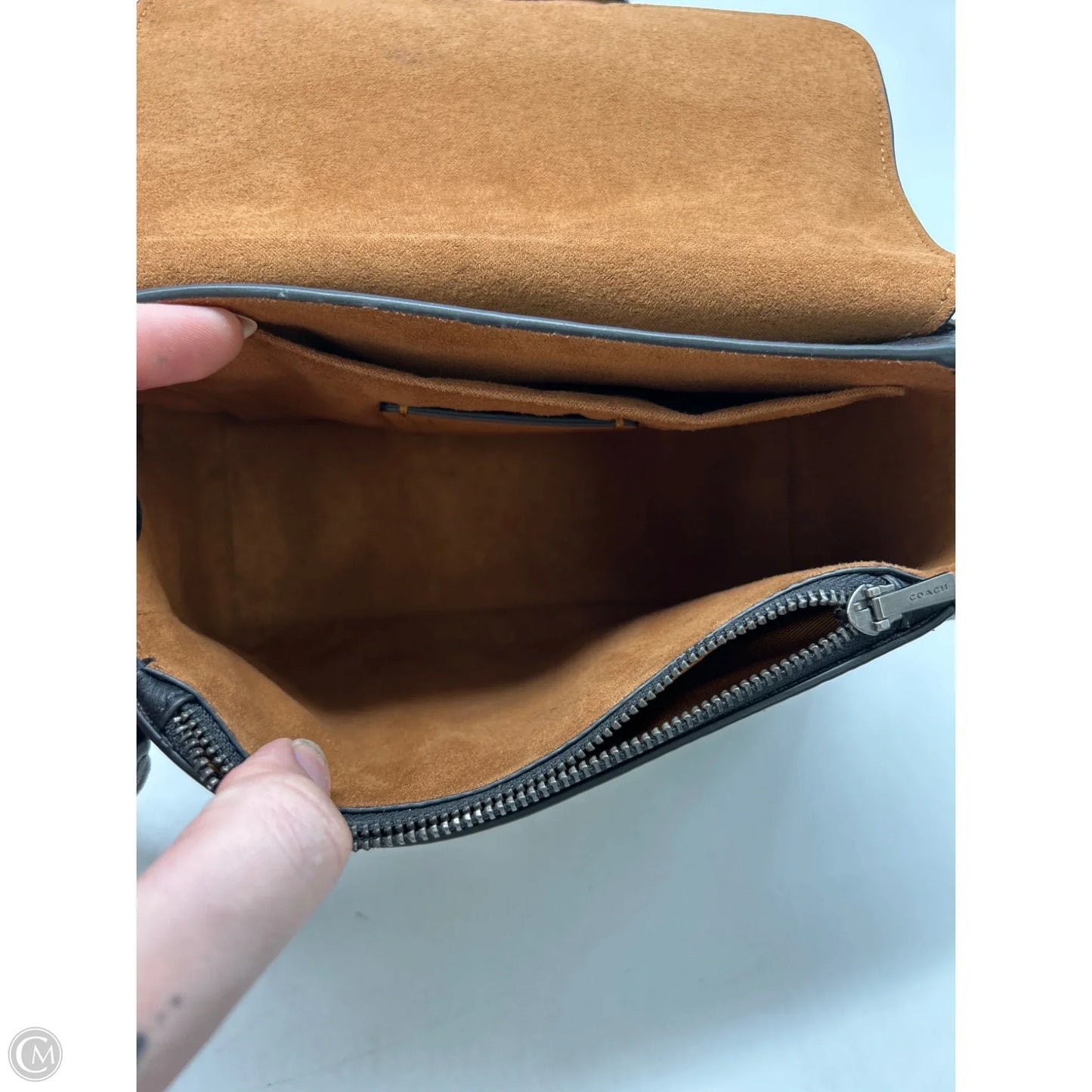 Crossbody Designer By Coach, Size: Small