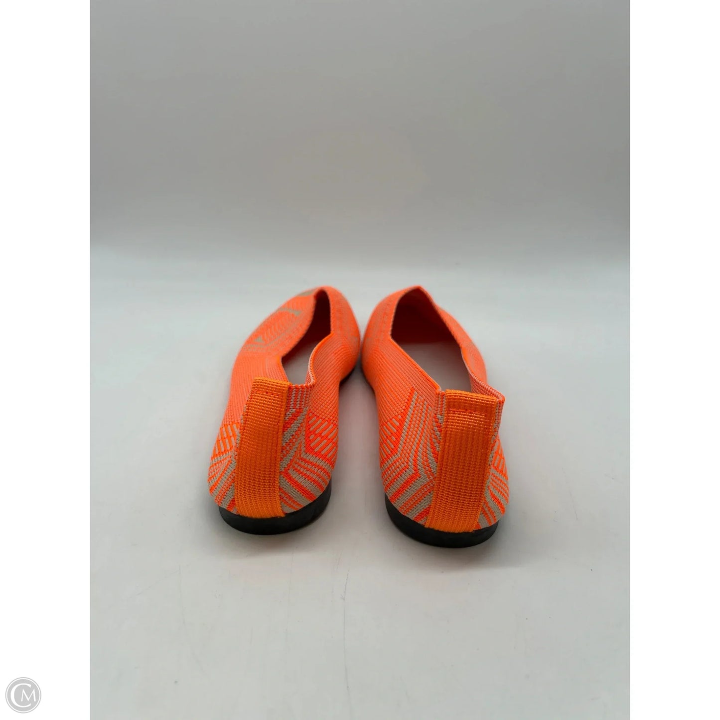 Shoes Flats By Clothes Mentor In Orange, Size: 7