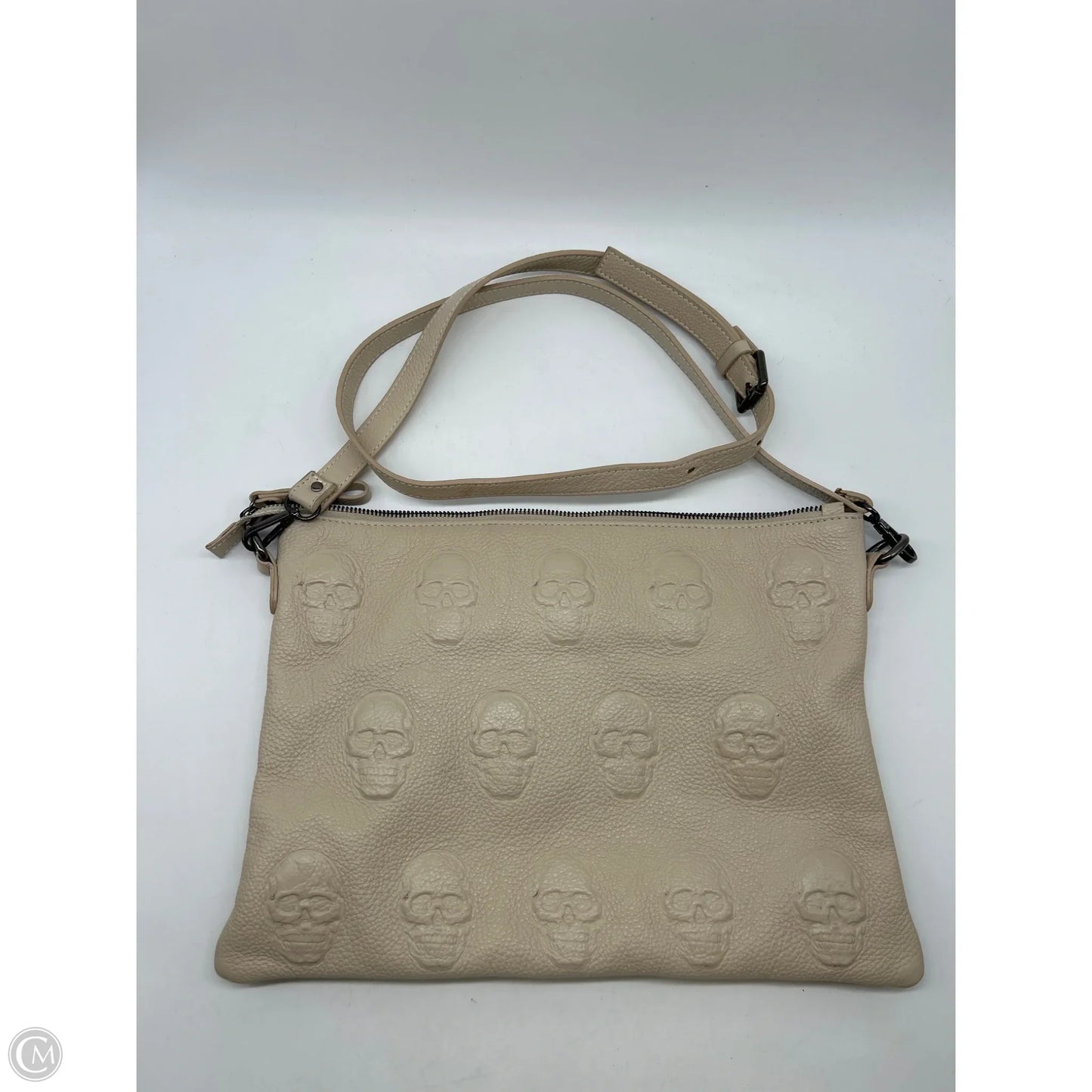 Crossbody Leather By Clothes Mentor, Size: Medium