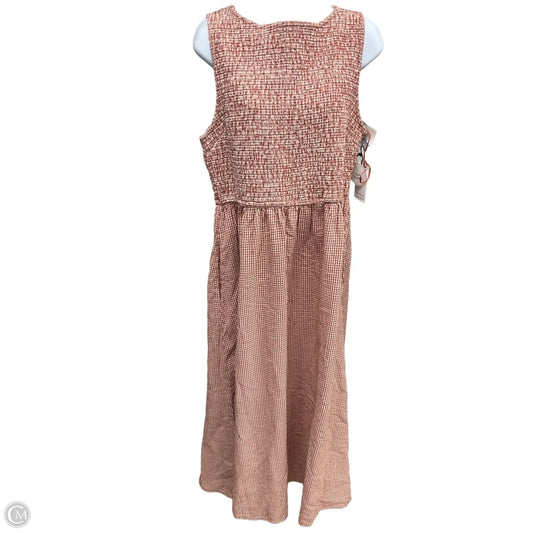 Dress Casual Maxi By Japna In Plaid Pattern, Size: Xl