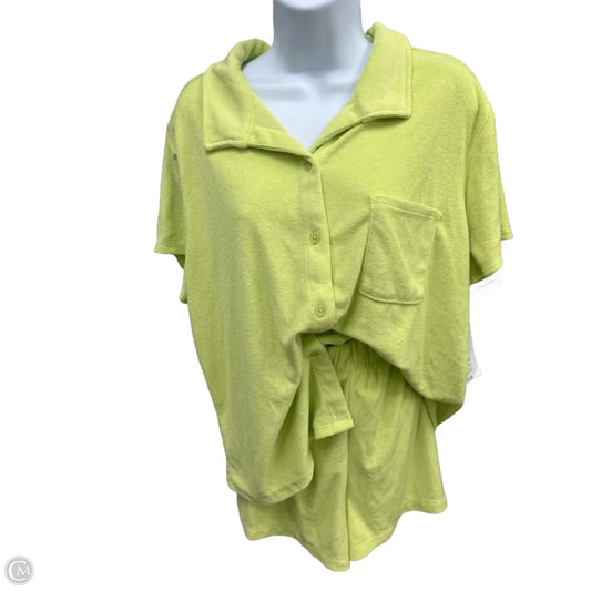 Shorts Set By Time And Tru In Green, Size: Xl