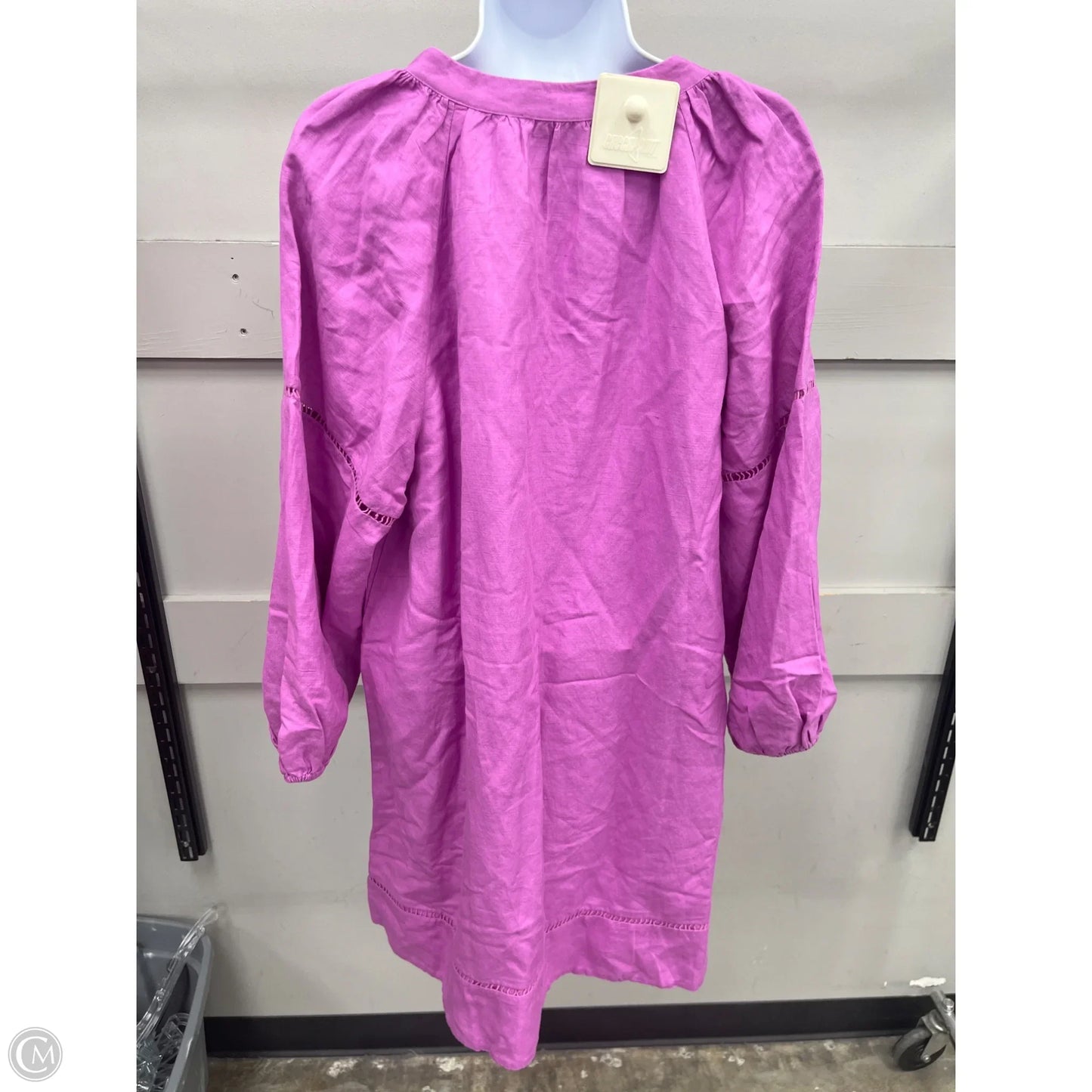 Dress Casual Short By Loft In Purple, Size: L
