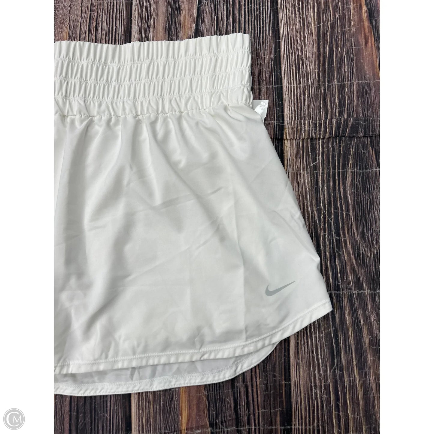Athletic Skort By Nike In White, Size: Xl