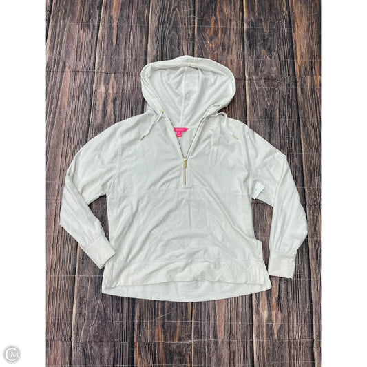 Sweatshirt Designer By Lilly Pulitzer In White, Size: S