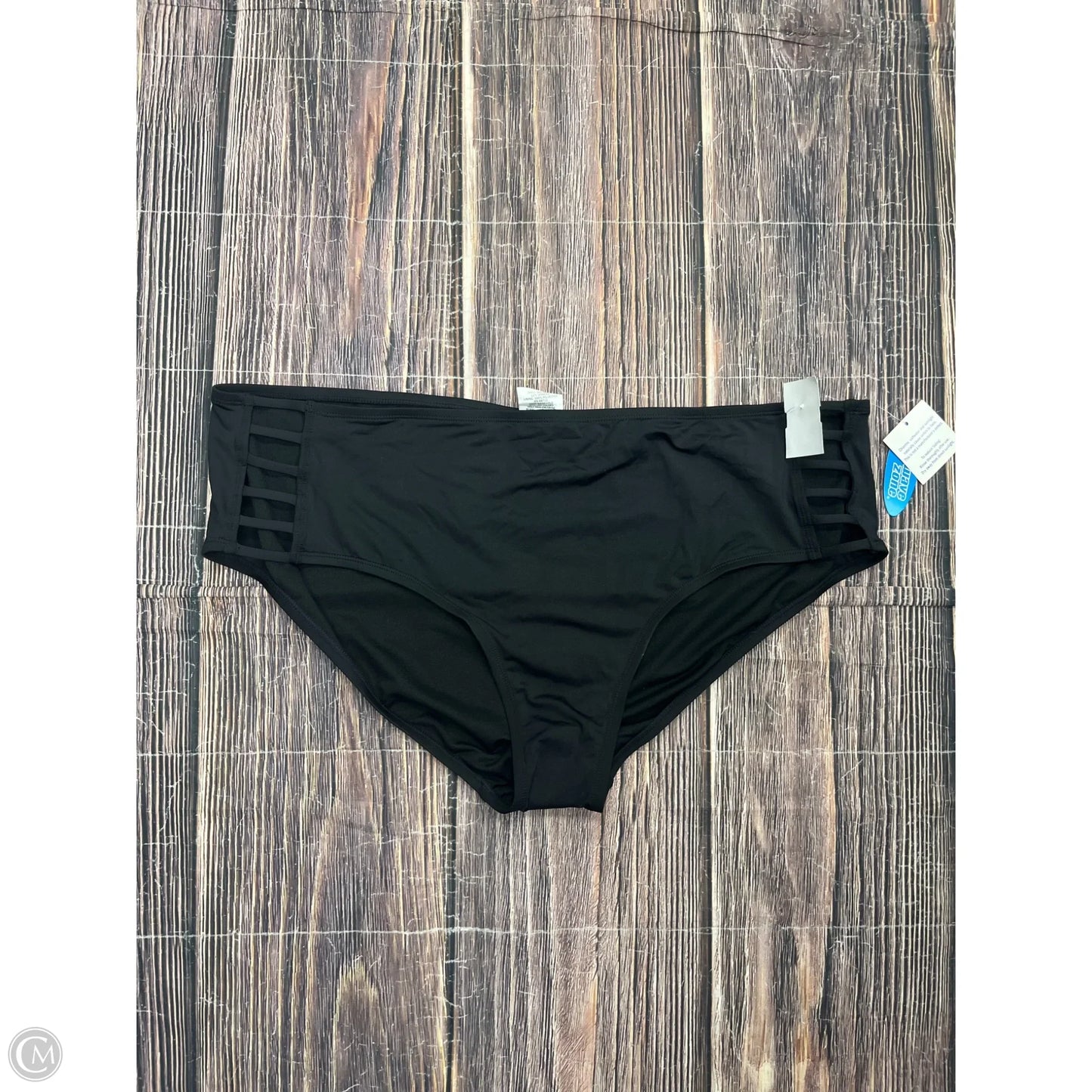 Swimsuit Bottom By Clothes Mentor In Black, Size: 3x