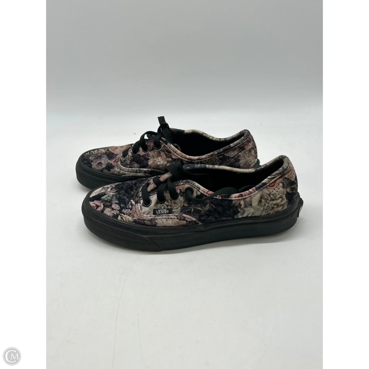 Shoes Sneakers By Vans In Floral Print, Size: 5.5