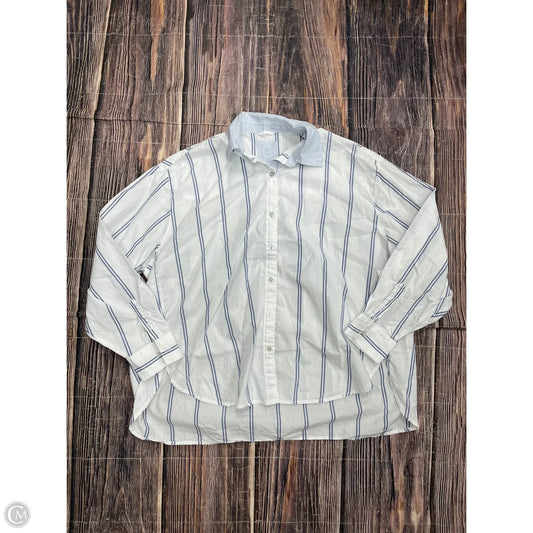 Top Long Sleeve By Aerie In White, Size: Xs