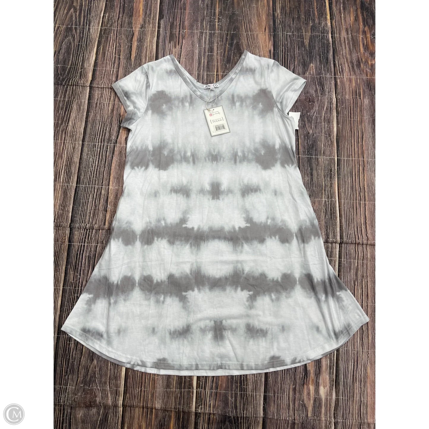 Dress Casual Short By Jen & Co In Grey, Size: L