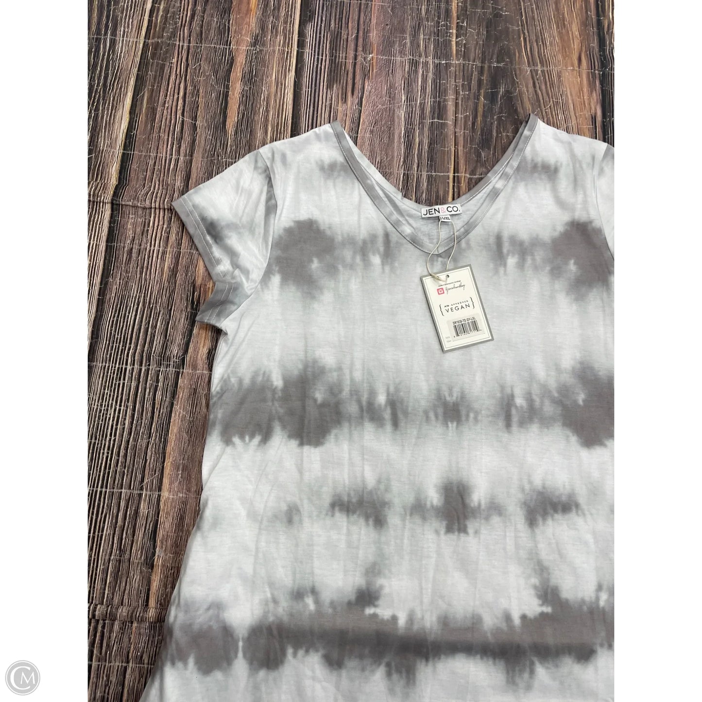 Dress Casual Short By Jen & Co In Grey, Size: L