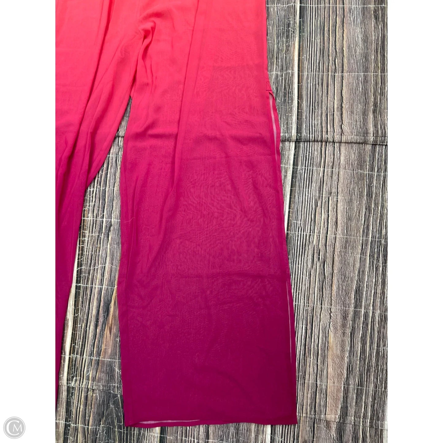 Swimwear Cover-up By Victorias Secret In Pink & Purple, Size: M
