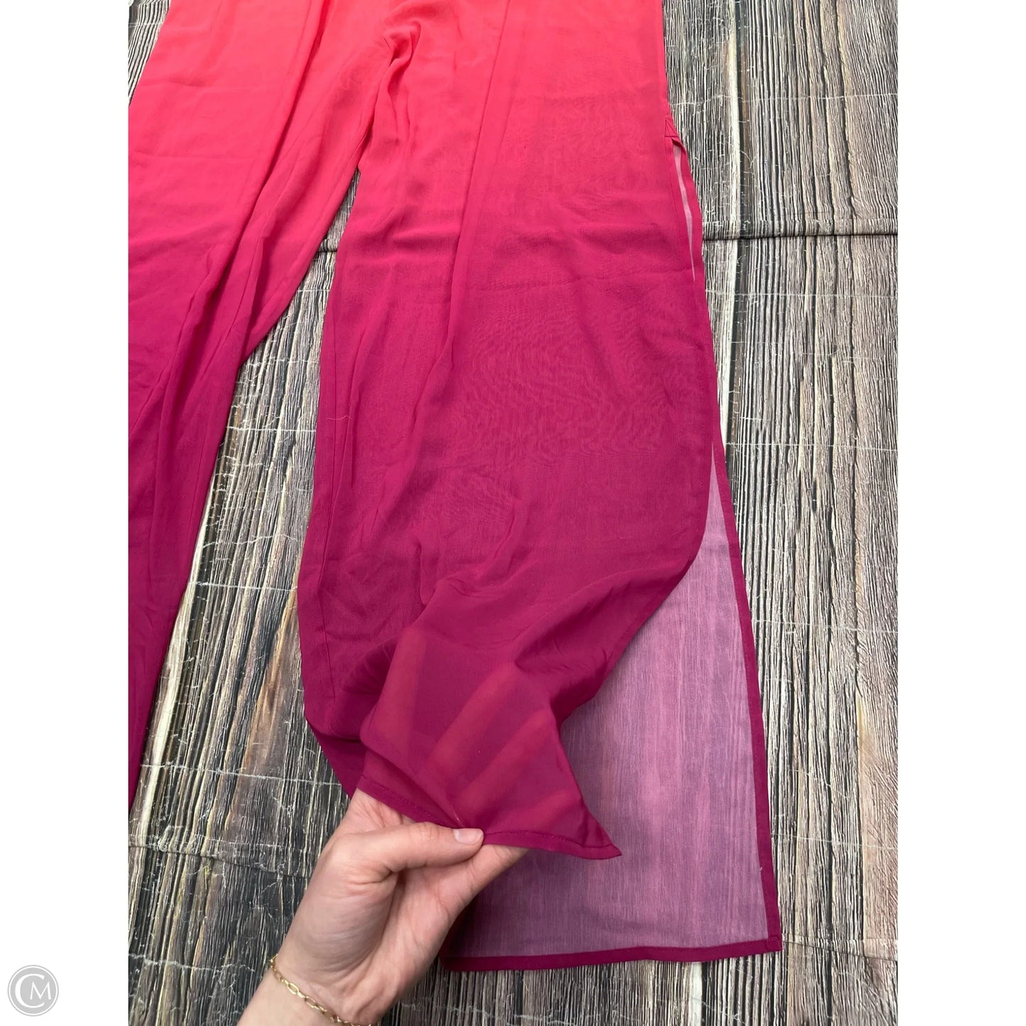 Swimwear Cover-up By Victorias Secret In Pink & Purple, Size: M