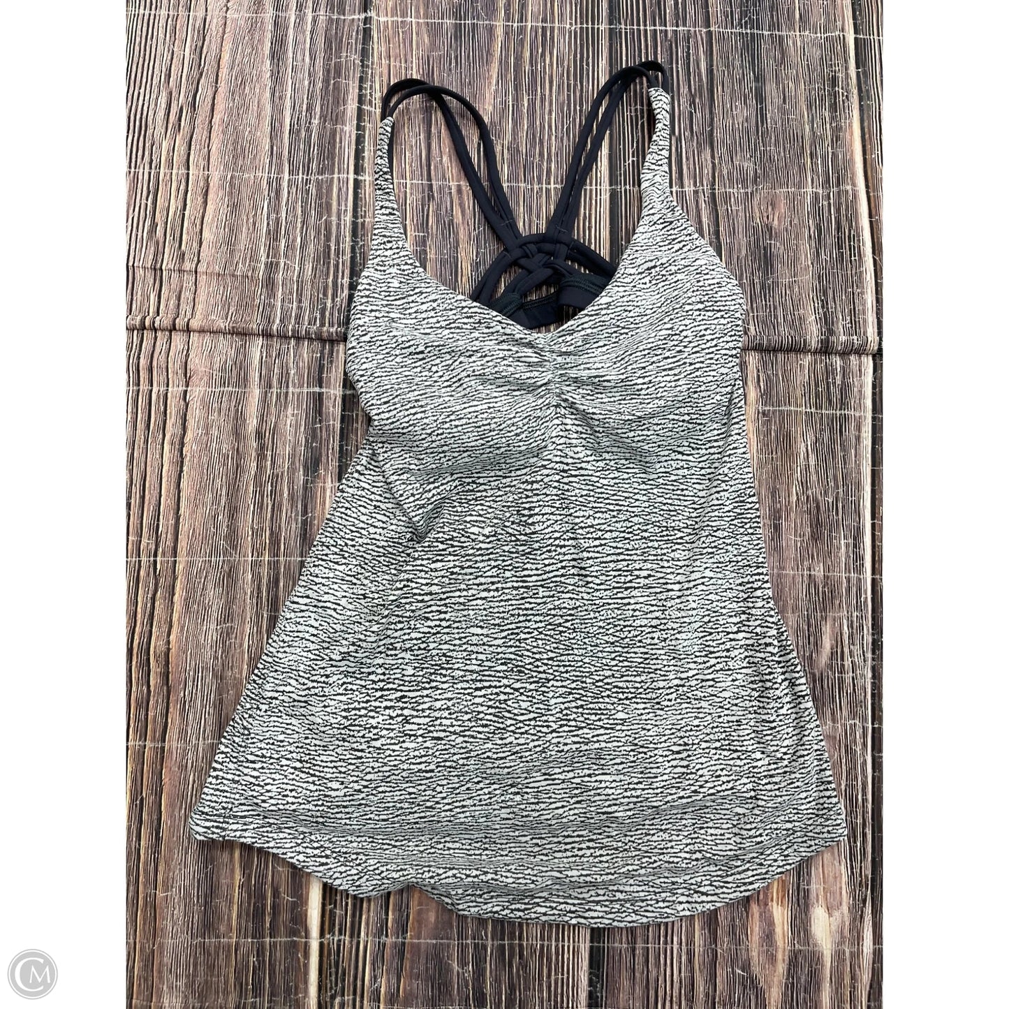 Athletic Tank Top By Lululemon In Grey, Size: 4