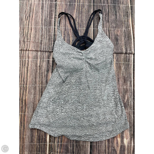 Athletic Tank Top By Lululemon In Grey, Size: 4