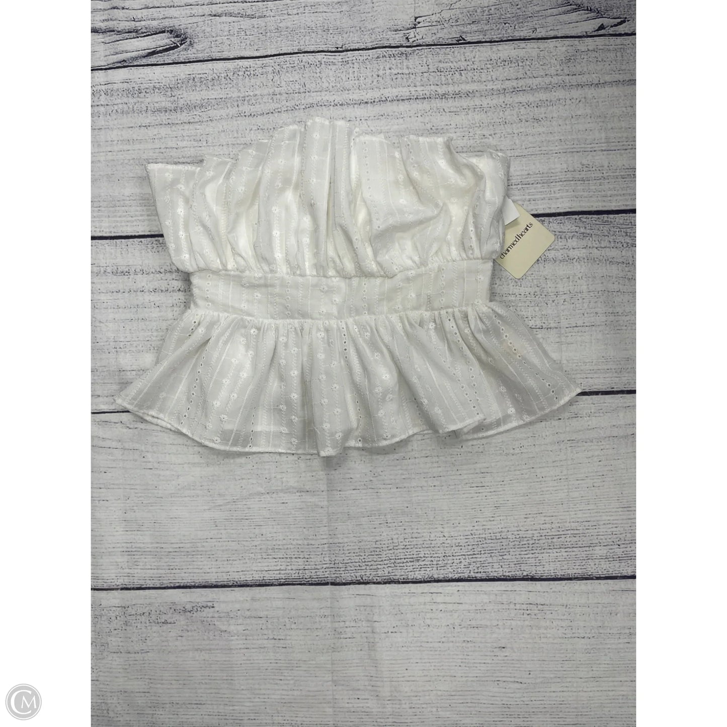 Tank Top By Clothes Mentor In White, Size: M