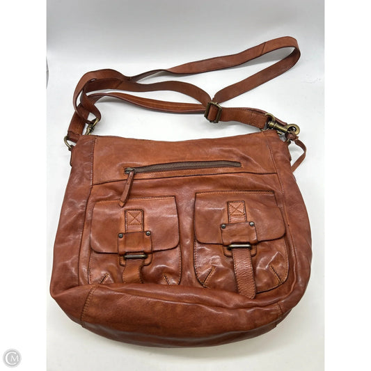 Handbag Leather By Clothes Mentor, Size: Large