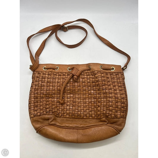 Crossbody Leather By Clothes Mentor, Size: Large