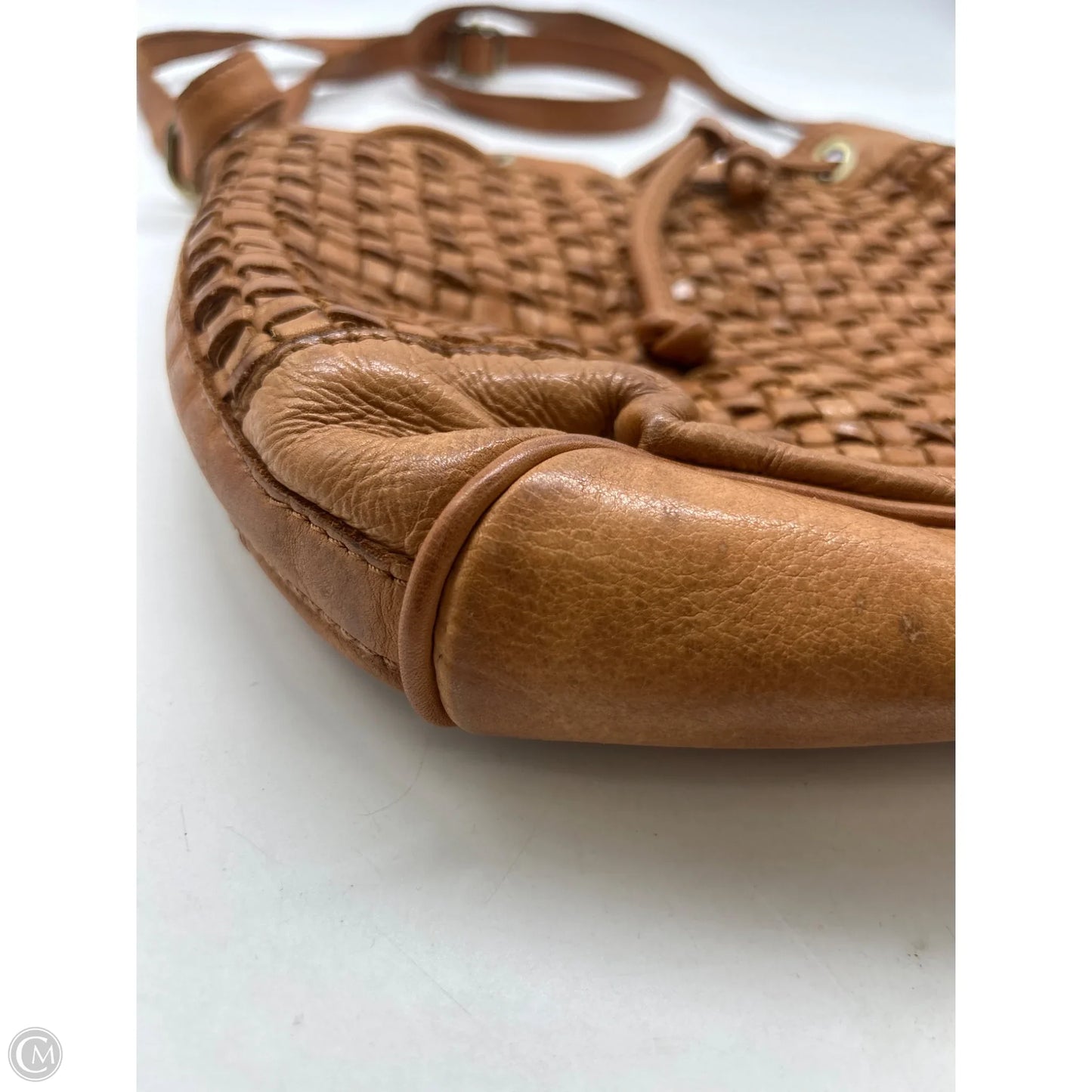 Crossbody Leather By Clothes Mentor, Size: Large