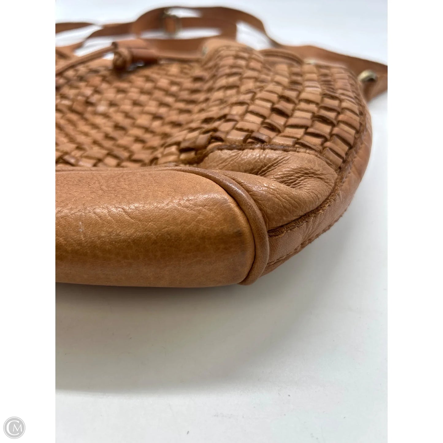 Crossbody Leather By Clothes Mentor, Size: Large