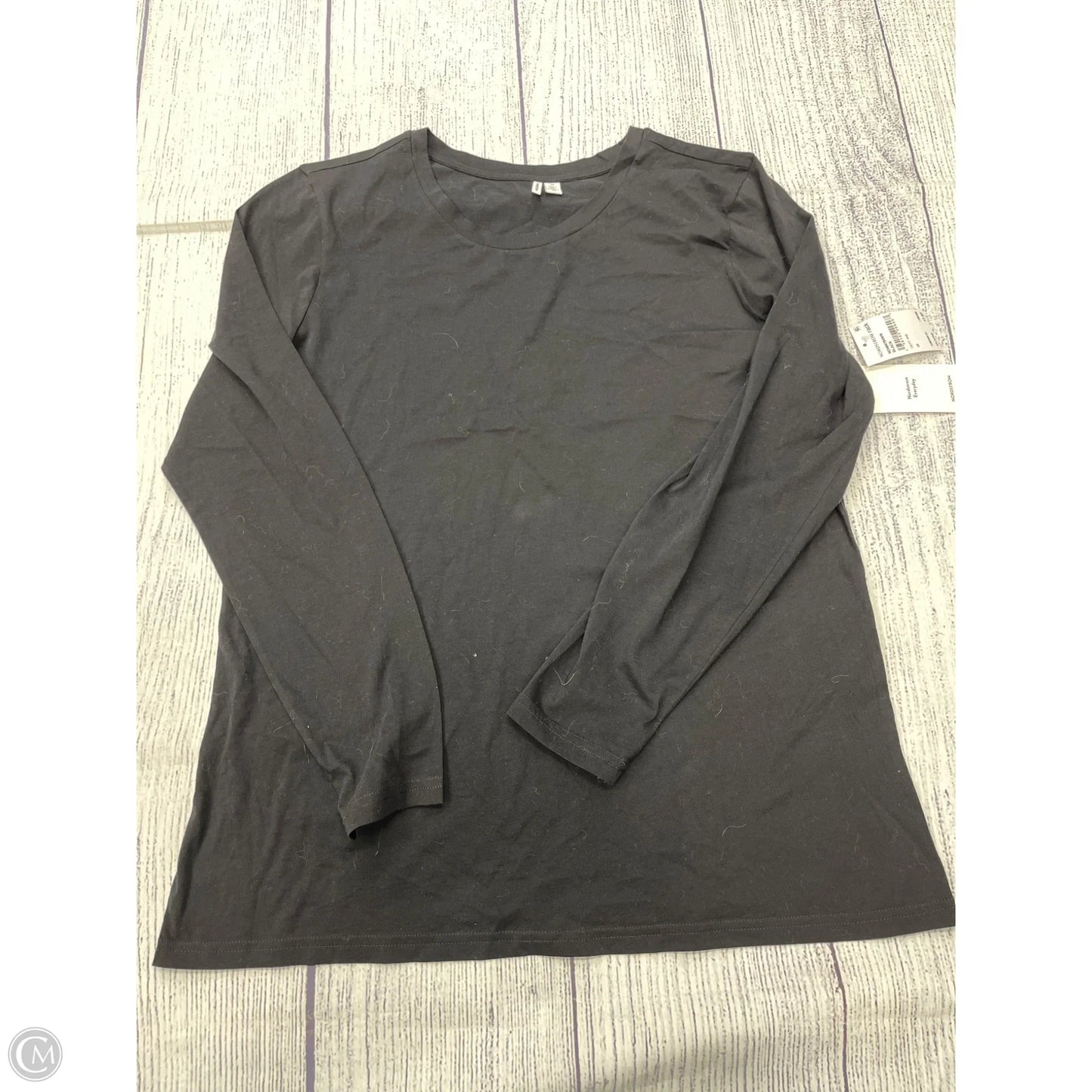 Top Long Sleeve Basic By Nordstrom In Black, Size: 2x