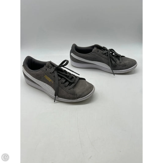 Shoes Athletic By Puma In Grey, Size: 8
