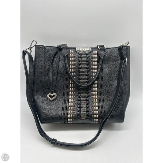 Handbag Leather By Brighton, Size: Medium