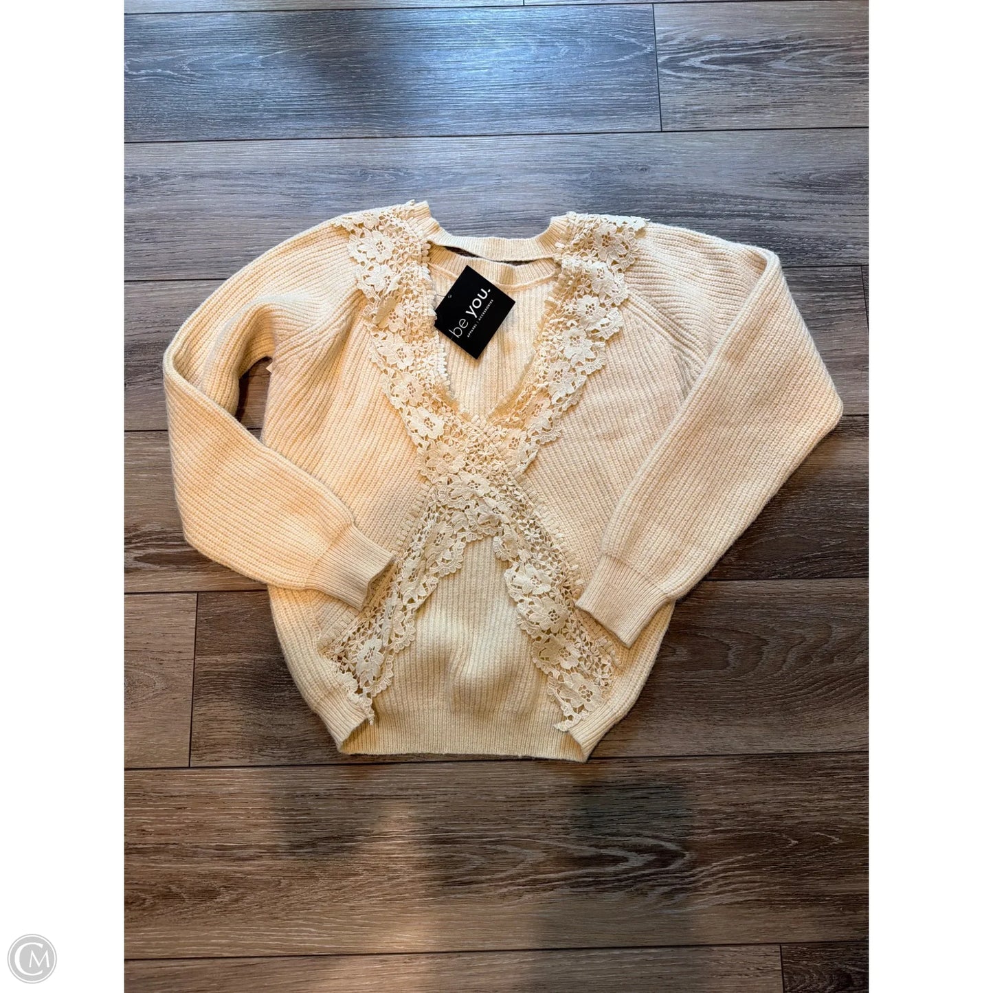 Sweater By Bluivy In Cream, Size: S