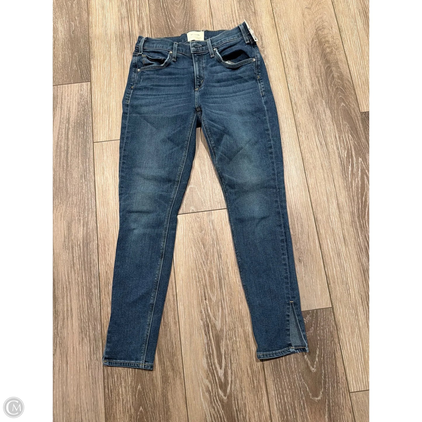 Jeans Skinny By Anthropologie In Blue Denim, Size: 2