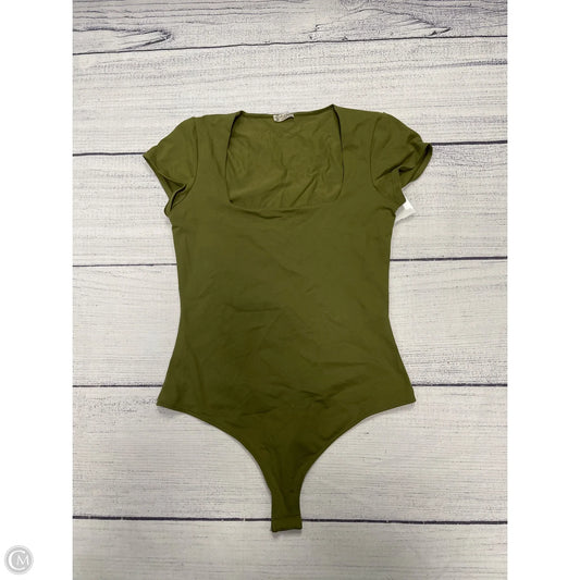Bodysuit By Free People In Green, Size: M