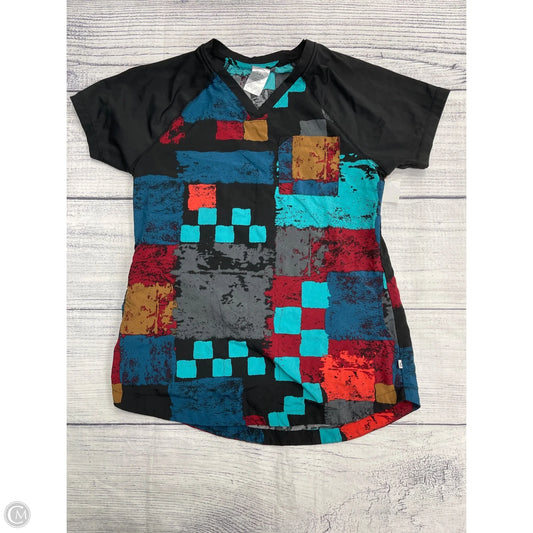Top Short Sleeve By Clothes Mentor In Multi-colored, Size: S