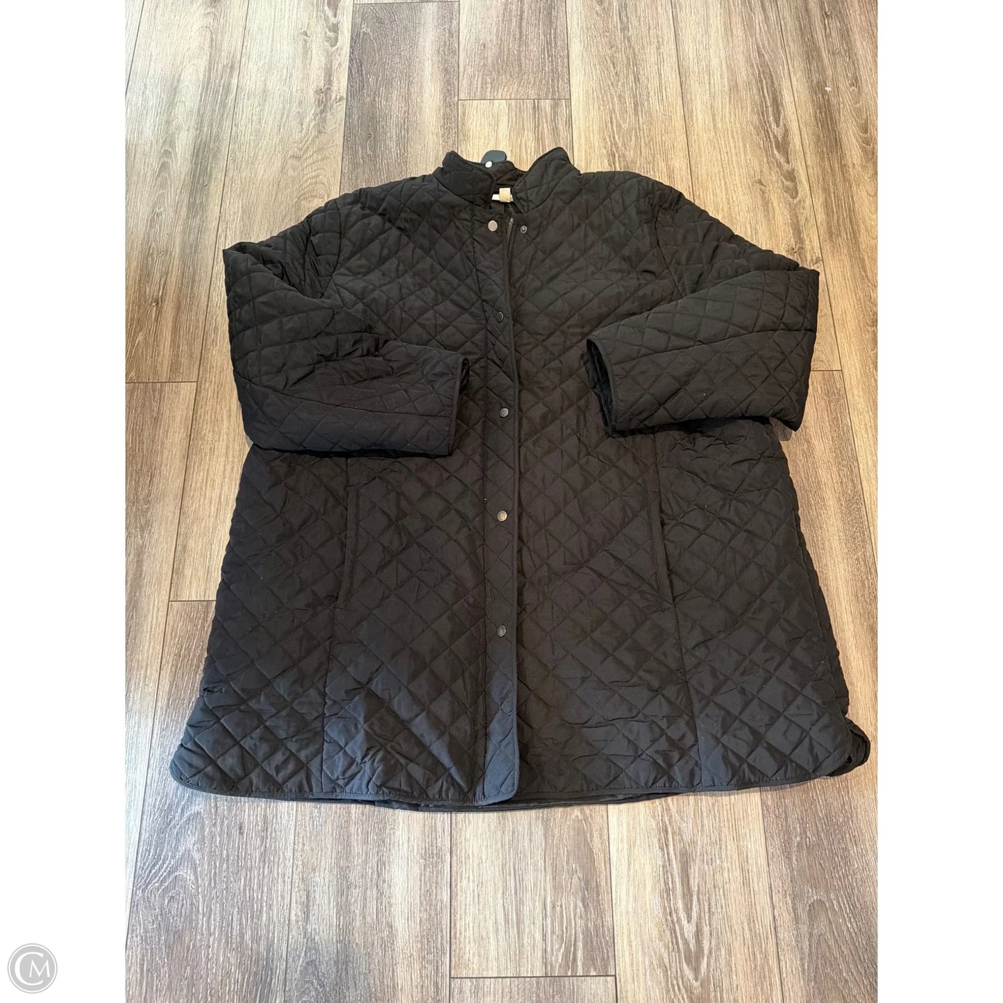 Jacket Puffer & Quilted By J. Jill In Black, Size: 3x