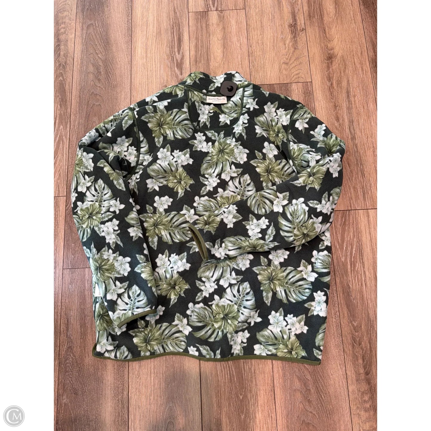 Sweatshirt Collar By Tommy Bahama In Green, Size: Xl