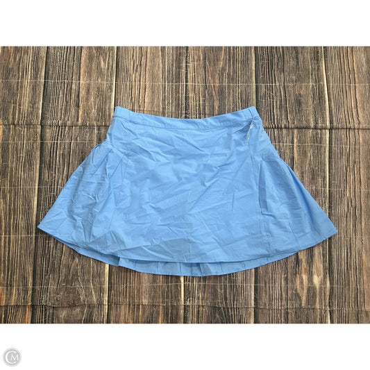Athletic Skort By Clothes Mentor In Blue, Size: L