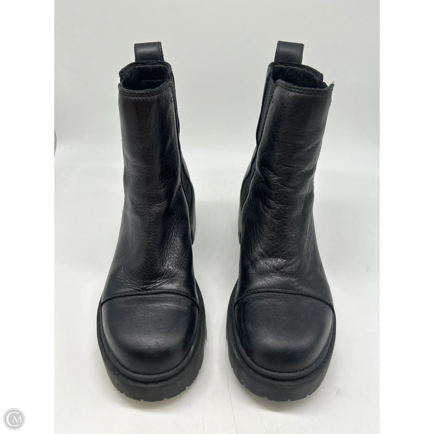 Boots Ankle Heels By Sorel In Black, Size: 8