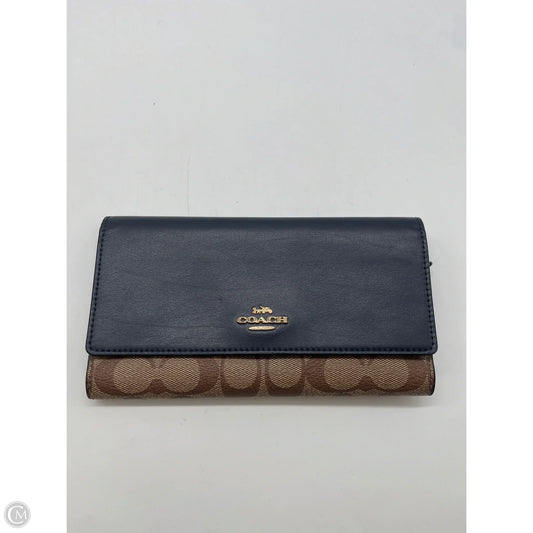 Wallet Designer By Coach, Size: Large