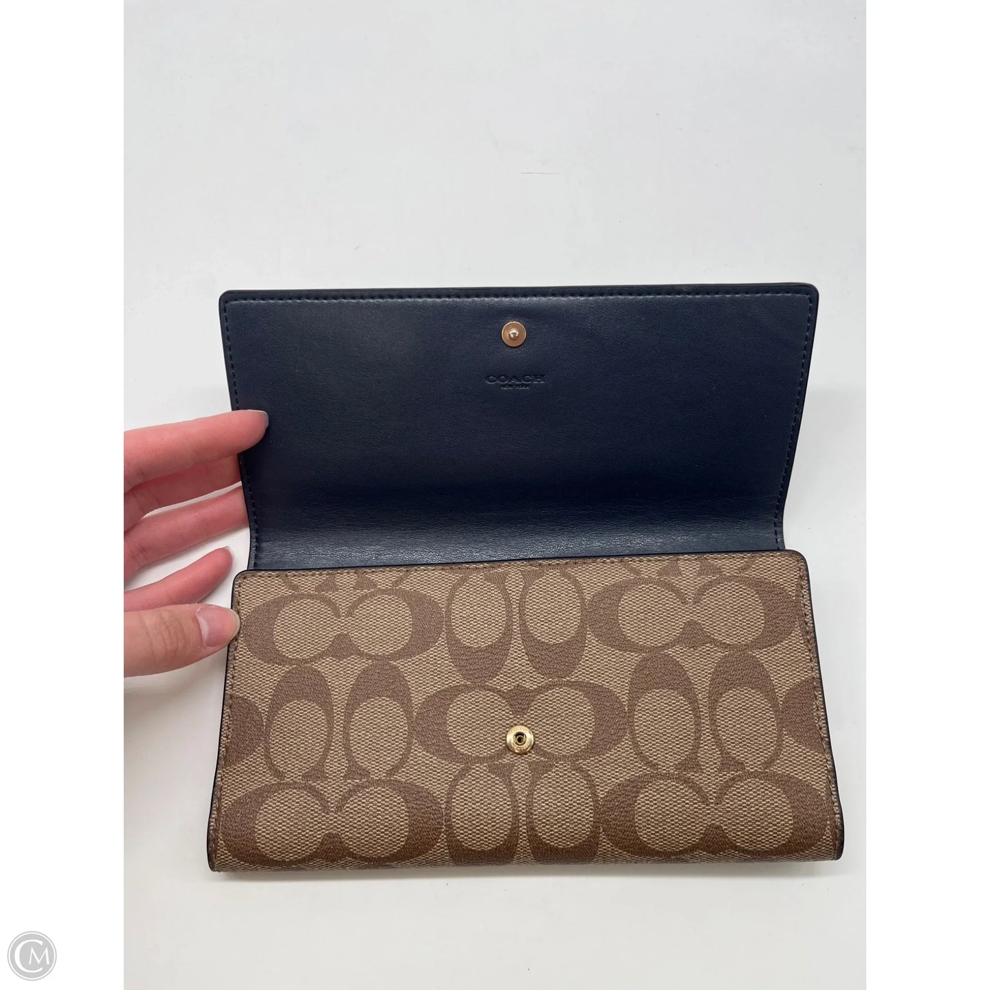 Wallet Designer By Coach, Size: Large
