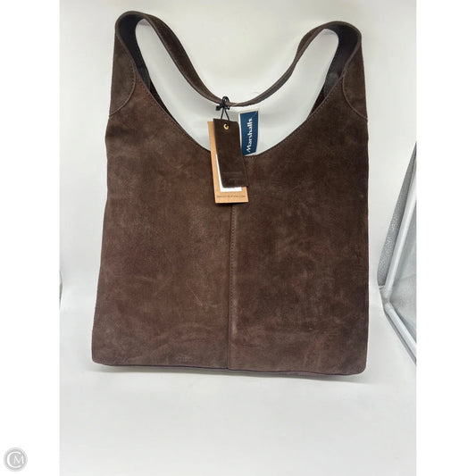 Handbag Leather By Margot, Size: Large
