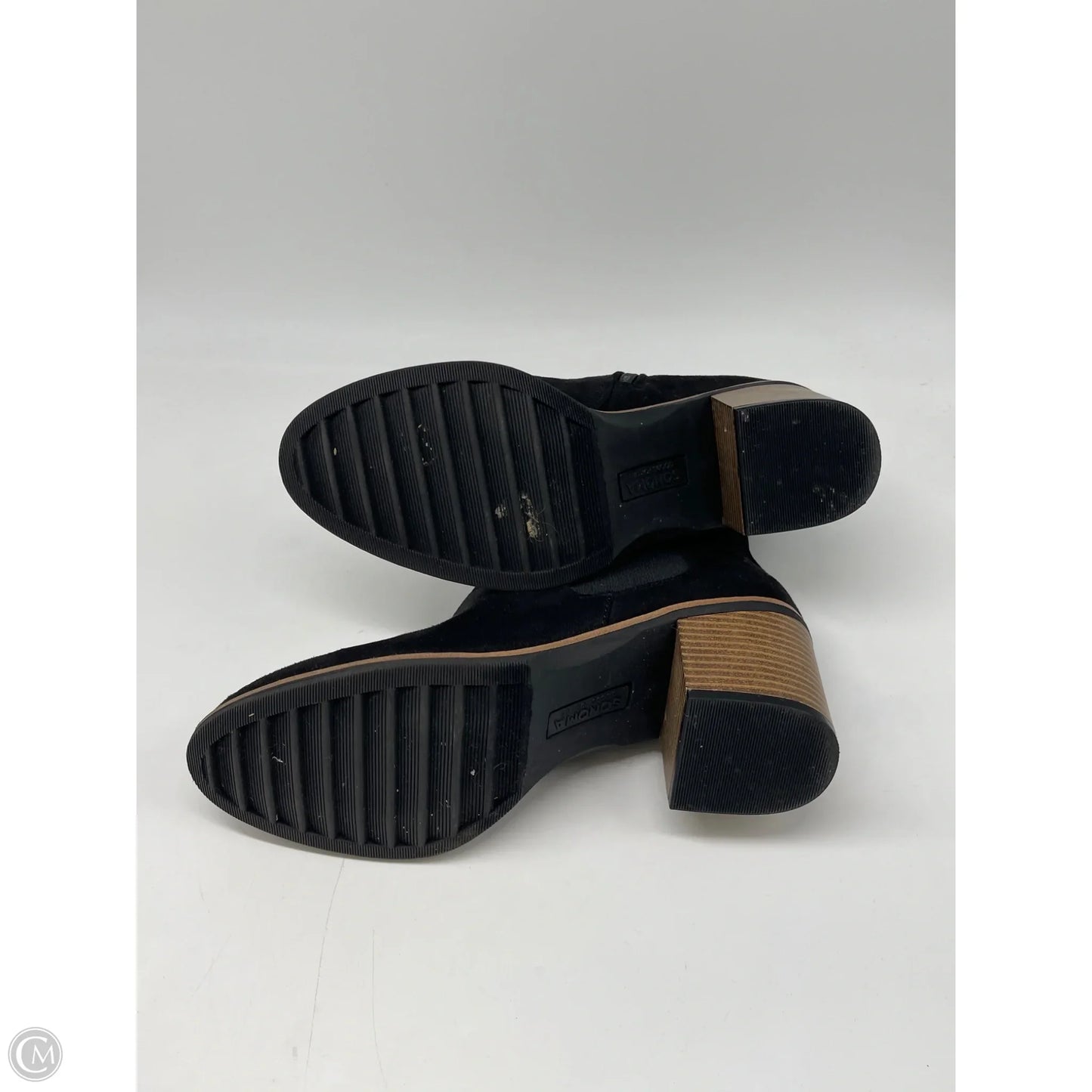 Boots Ankle Heels By Sonoma In Black, Size: 7.5