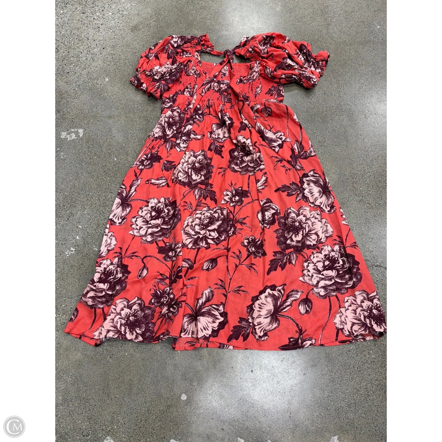 Dress Casual Short By Anthropologie In Floral Print, Size: Mp