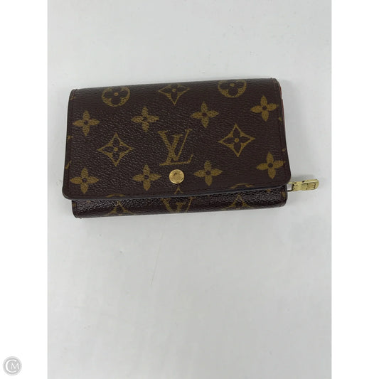 Wallet Luxury Designer By Louis Vuitton, Size: Medium