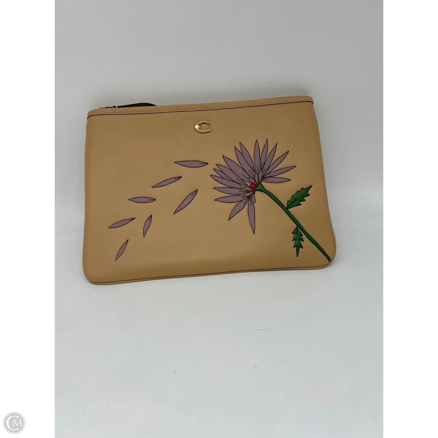 Clutch Designer By Coach, Size: Large