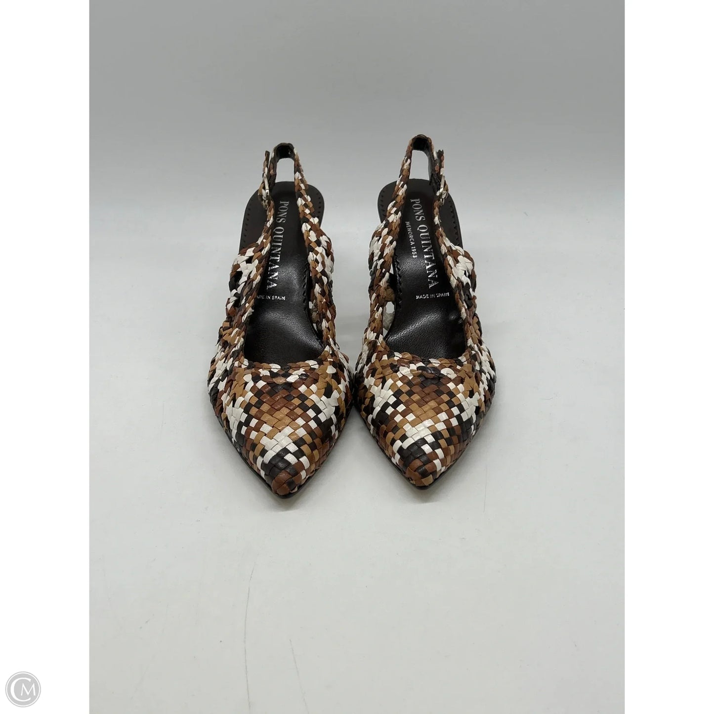 Shoes Heels Kitten By Clothes Mentor In Brown, Size: 6