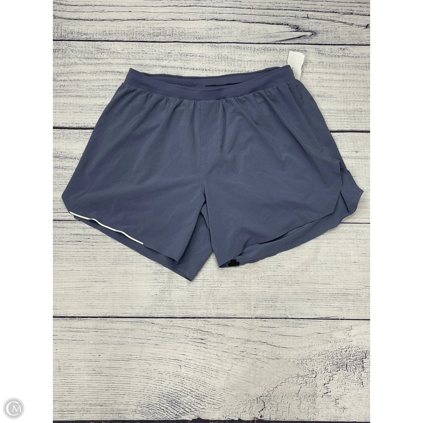 Athletic Shorts By Lululemon In Blue, Size: L