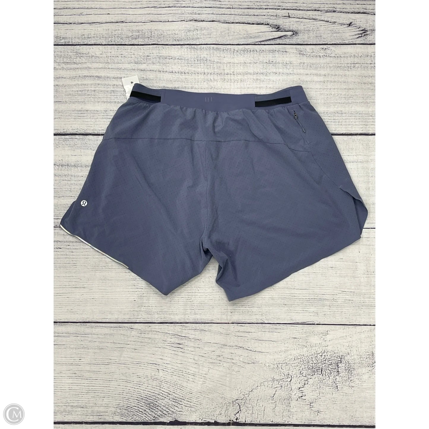 Athletic Shorts By Lululemon In Blue, Size: L