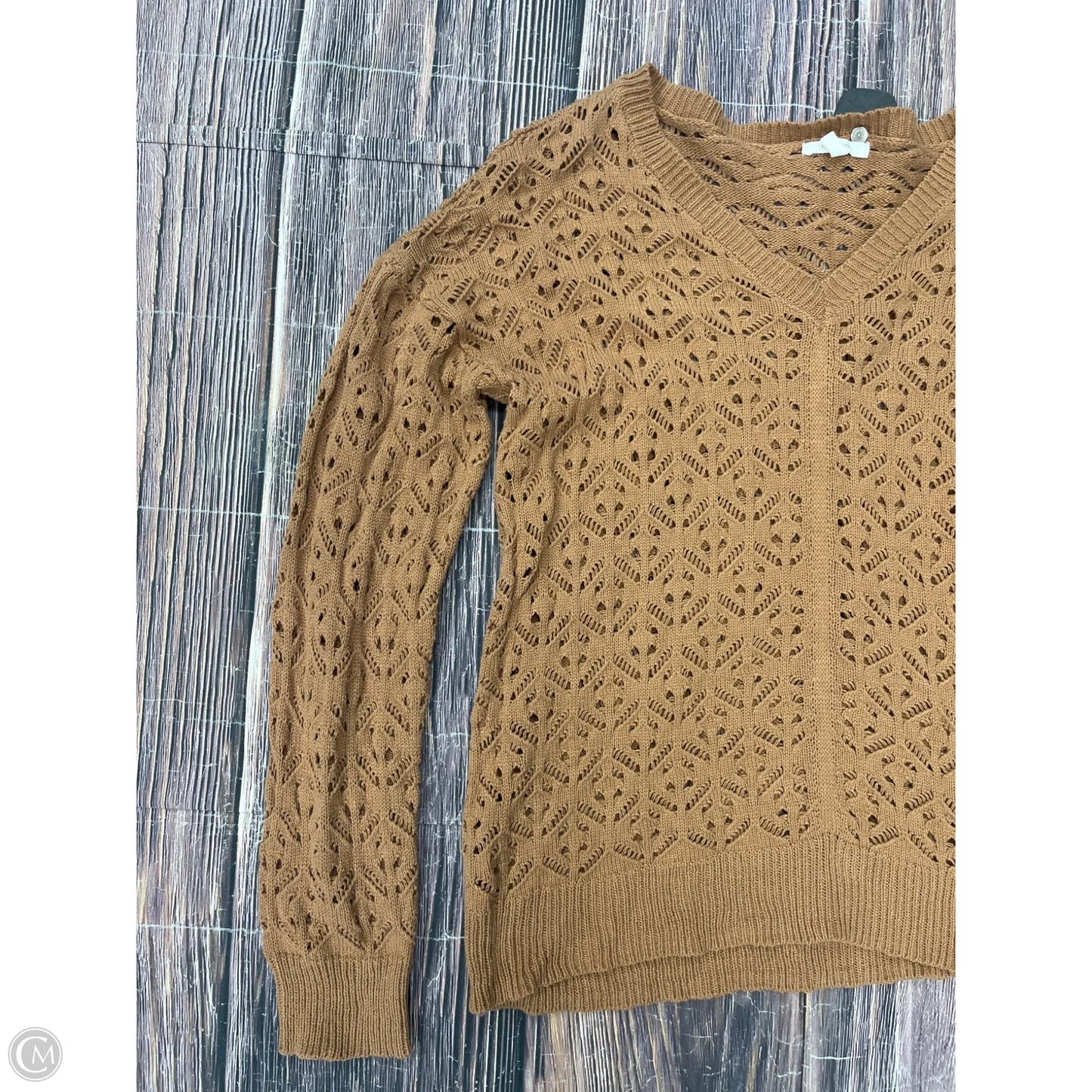 Sweater By Maurices In Brown, Size: L