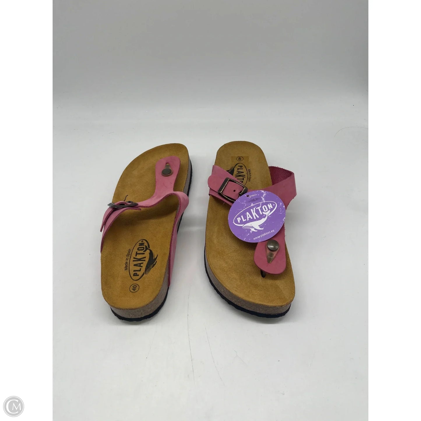 Sandals Flats By Clothes Mentor In Pink, Size: 9