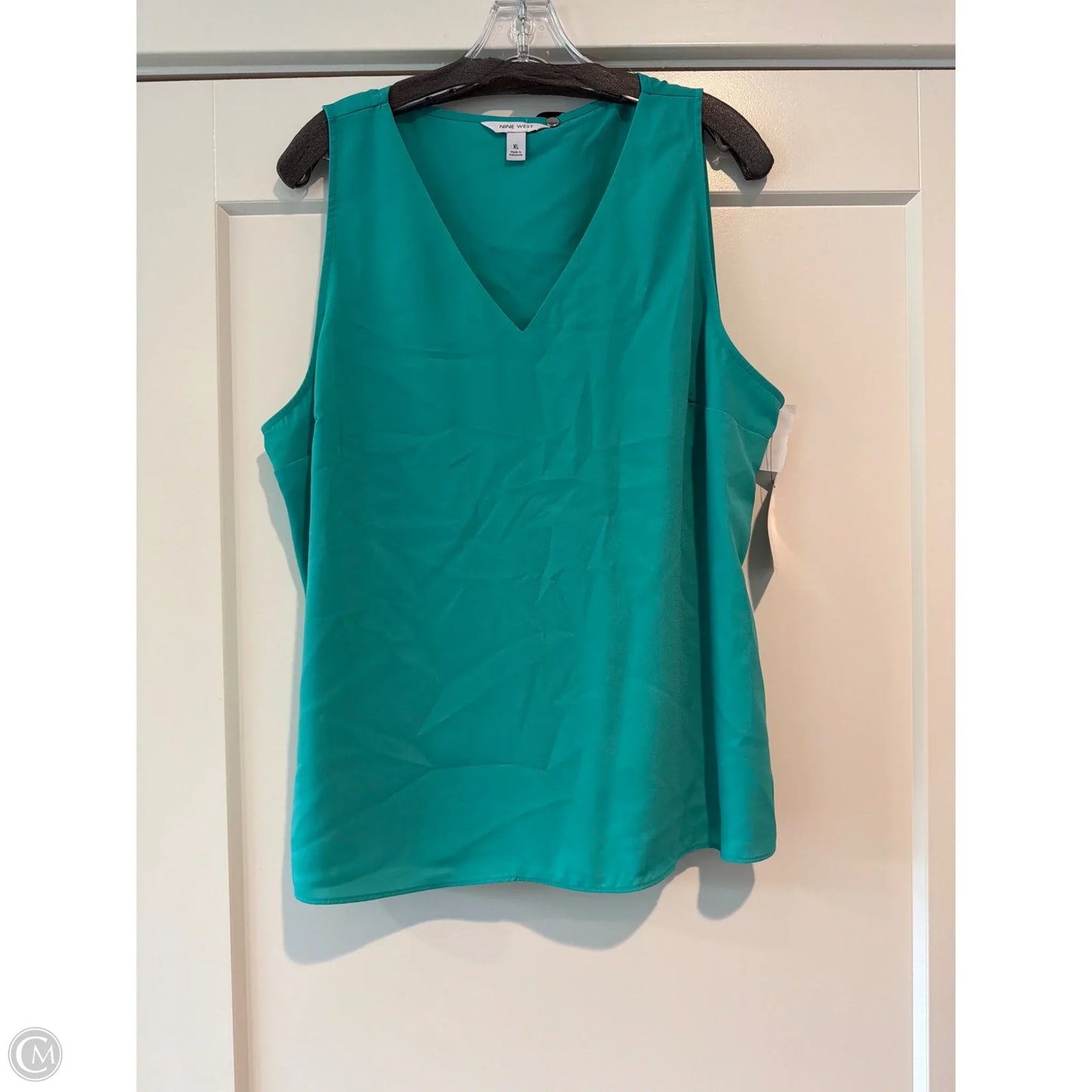 Tank Top By Nine West In Green, Size: Xl