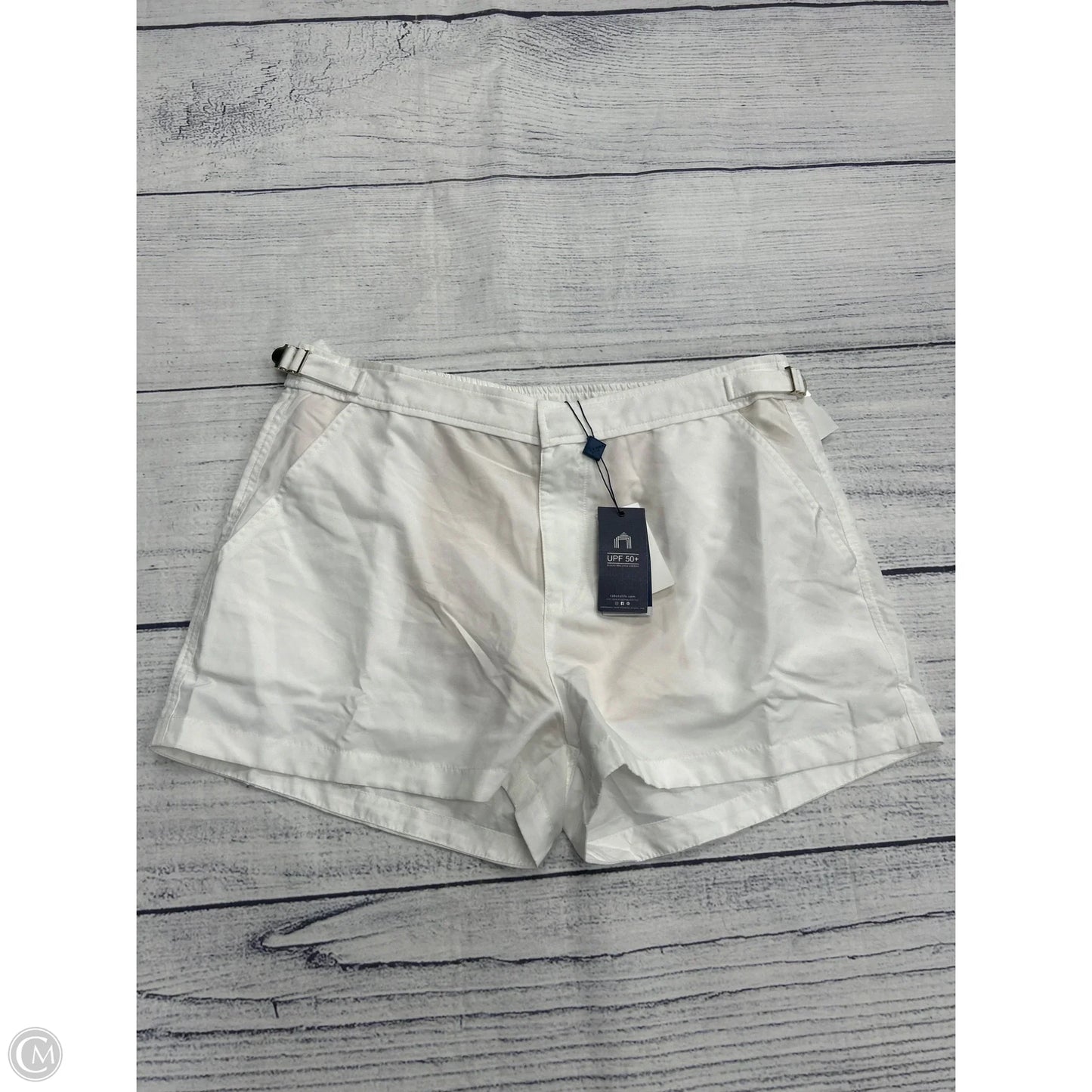 Swimsuit Bottom By Cabana Life In White, Size: L