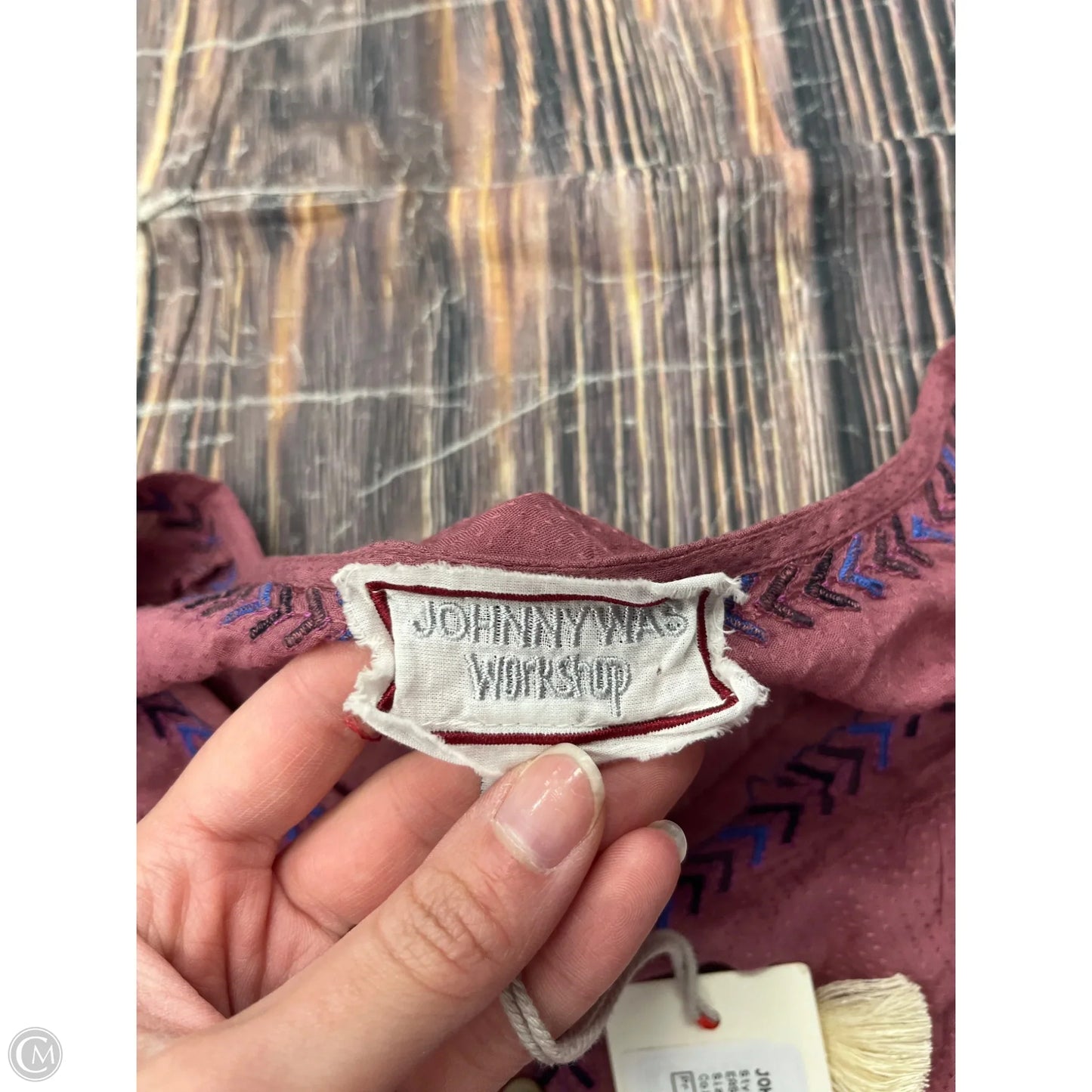 Dress Casual Short By Johnny Was In Pink, Size: L