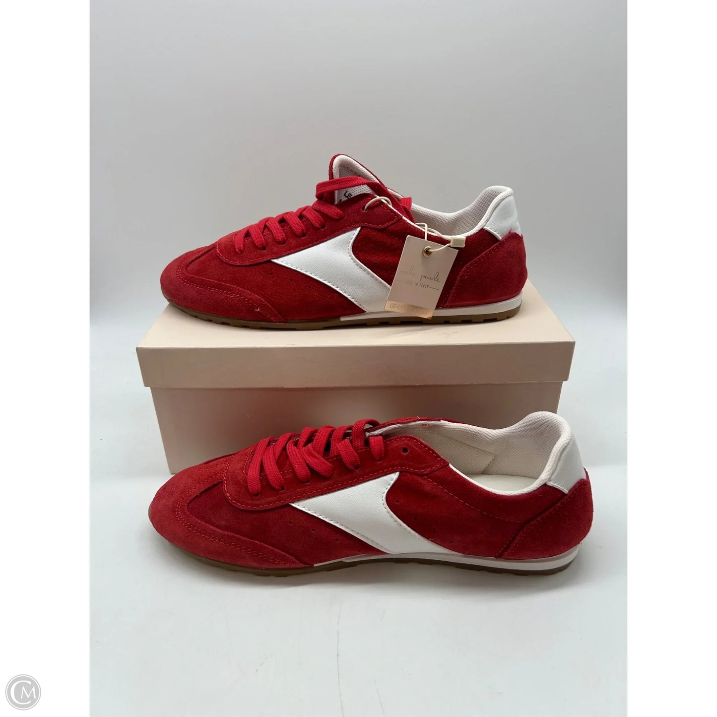 Shoes Athletic By Clothes Mentor In Red, Size: 9.5