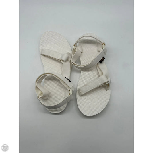 Sandals Flats By Teva In White, Size: 9